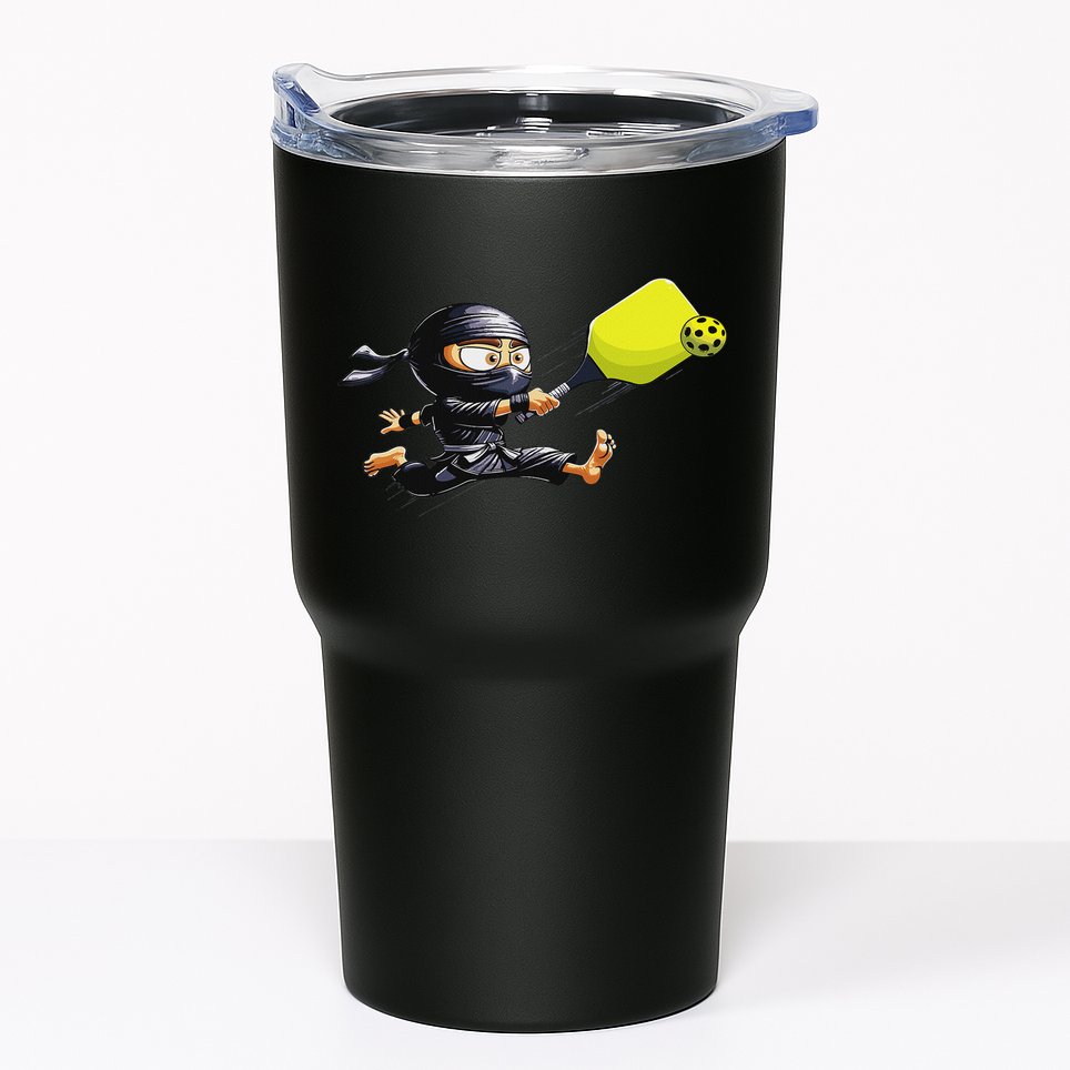 Pickleball Player Ninja Tumbler