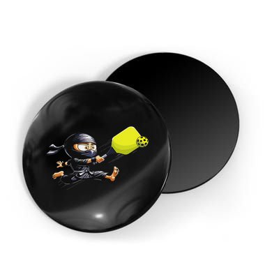 Pickleball Player Ninja Magnet