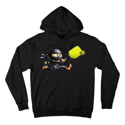 Pickleball Player Ninja Tall Hoodie