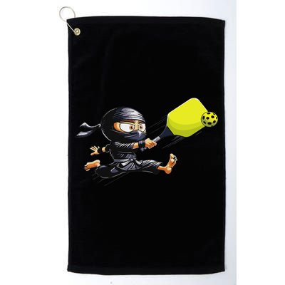 Pickleball Player Ninja Golf Towel