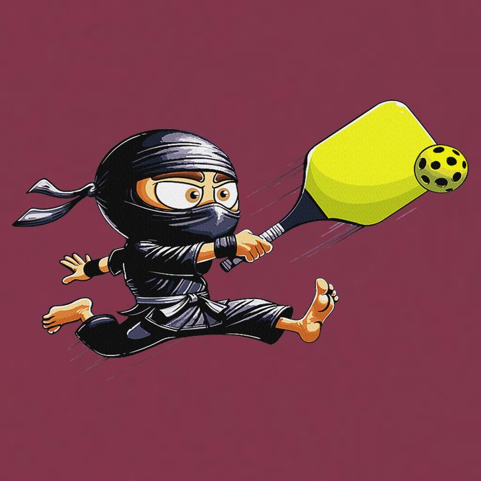Pickleball Player Ninja 16oz Travel Tumbler