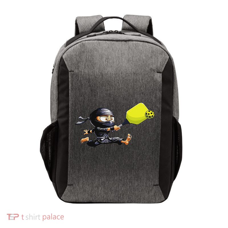 Pickleball Player Ninja Vector Backpack