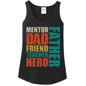 Cute Fathers Day Ladies Essential Tank