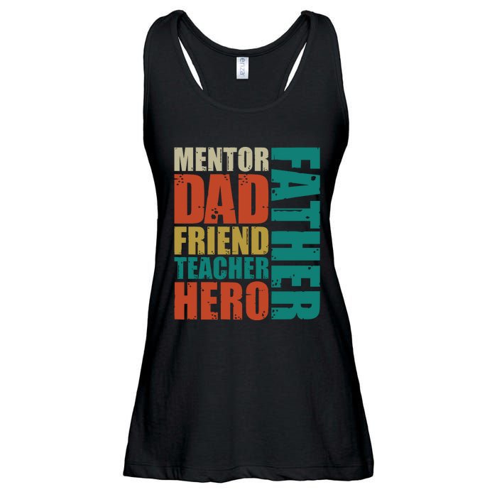 Cute Fathers Day Ladies Essential Flowy Tank