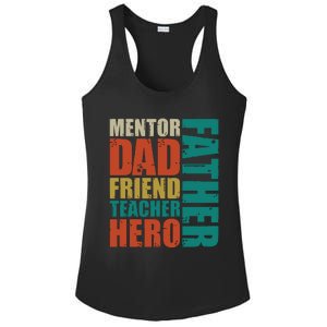 Cute Fathers Day Ladies PosiCharge Competitor Racerback Tank