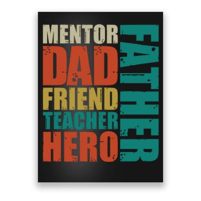 Cute Fathers Day Poster