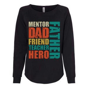 Cute Fathers Day Womens California Wash Sweatshirt