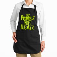 Pop Punks Not Dead Vintage Grunge Pop Punk Is Not Dead Apron