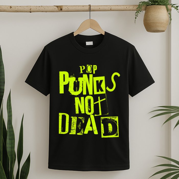 Pop Punks Not Dead Vintage Grunge Pop Punk Is Not Dead T-Shirt