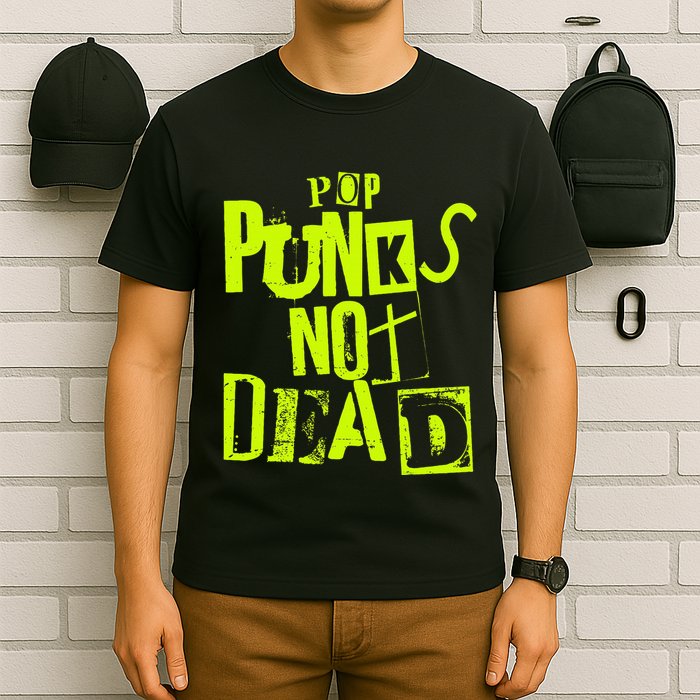 Pop Punks Not Dead Vintage Grunge Pop Punk Is Not Dead T-Shirt