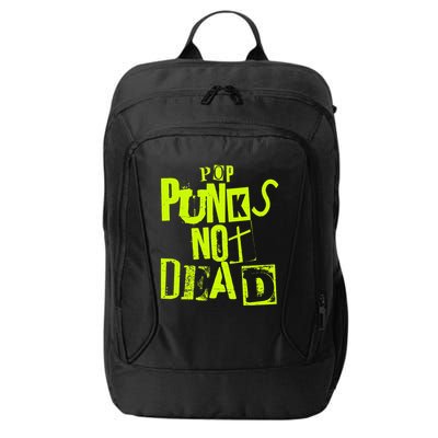Pop Punks Not Dead Vintage Grunge Pop Punk Is Not Dead City Backpack