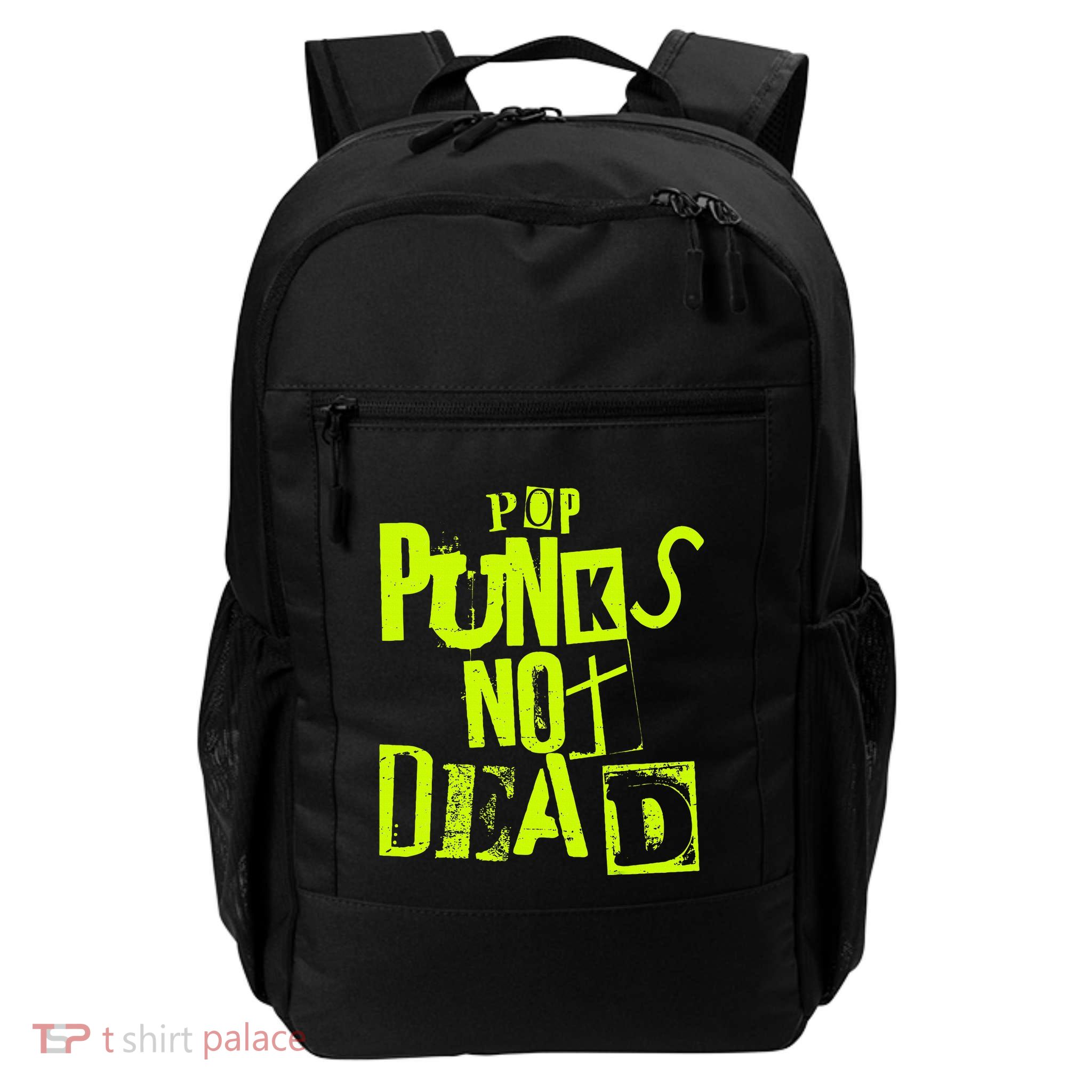 Pop Punks Not Dead Vintage Grunge Pop Punk Is Not Dead Backpack