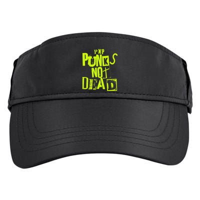 Pop Punks Not Dead Vintage Grunge Pop Punk Is Not Dead Adult Drive Performance Visor