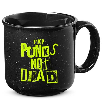 Pop Punks Not Dead Vintage Grunge Pop Punk Is Not Dead 15oz Campfire Ceramic Mug
