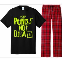 Pop Punks Not Dead Vintage Grunge Pop Punk Is Not Dead Pajama Set