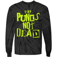 Pop Punks Not Dead Vintage Grunge Pop Punk Is Not Dead Tie-Dye Long Sleeve Shirt