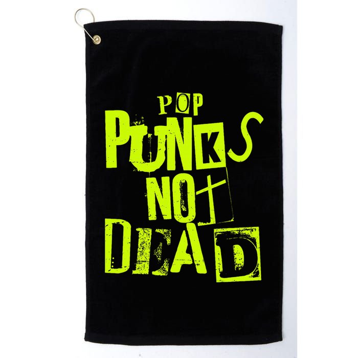 Pop Punks Not Dead Vintage Grunge Pop Punk Is Not Dead Golf Towel