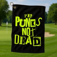 Pop Punks Not Dead Vintage Grunge Pop Punk Is Not Dead Golf Towel