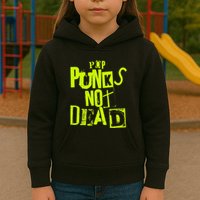 Pop Punks Not Dead Vintage Grunge Pop Punk Is Not Dead Kids Hoodie