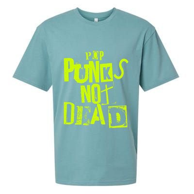 Pop Punks Not Dead Vintage Grunge Pop Punk Is Not Dead Sueded Cloud Jersey T-Shirt