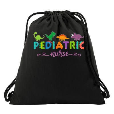 Picu Pediatric Nurse Dinosaurs Peds Nurse Drawstring Bag