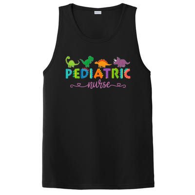 Picu Pediatric Nurse Dinosaurs Peds Nurse PosiCharge Competitor Tank