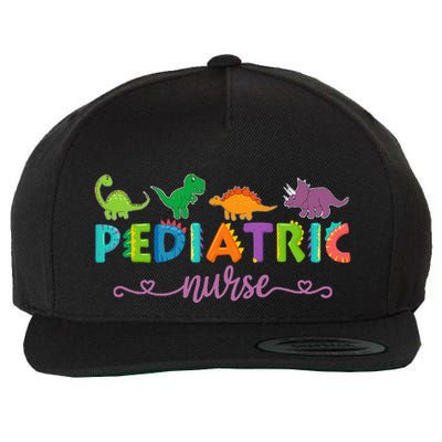 Picu Pediatric Nurse Dinosaurs Peds Nurse Wool Snapback Cap