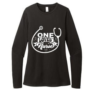 One Loved Nurse Womens CVC Long Sleeve Shirt