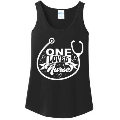 One Loved Nurse Ladies Essential Tank