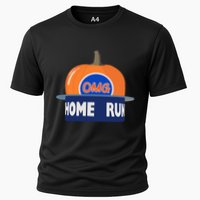 Playoff Pumpkin New York Omg Cooling Performance Crew T-Shirt