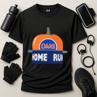Playoff Pumpkin New York Omg Cooling Performance Crew T-Shirt
