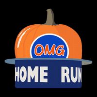 Playoff Pumpkin New York Omg Cooling Performance Crew T-Shirt
