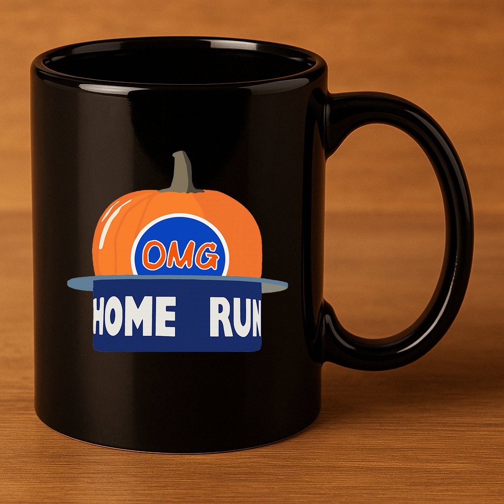 Playoff Pumpkin New York Omg 11oz C Handle Ceramic Mug