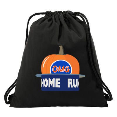 Playoff Pumpkin New York Omg Drawstring Bag