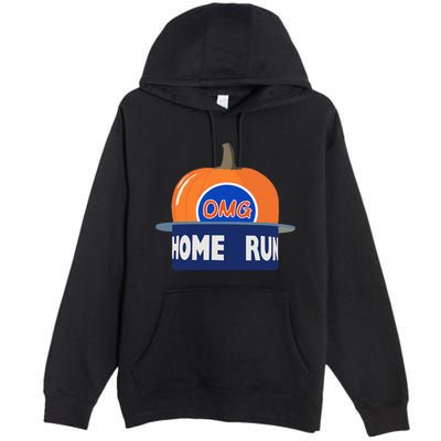 Playoff Pumpkin New York Omg Premium Pullover Hoodie