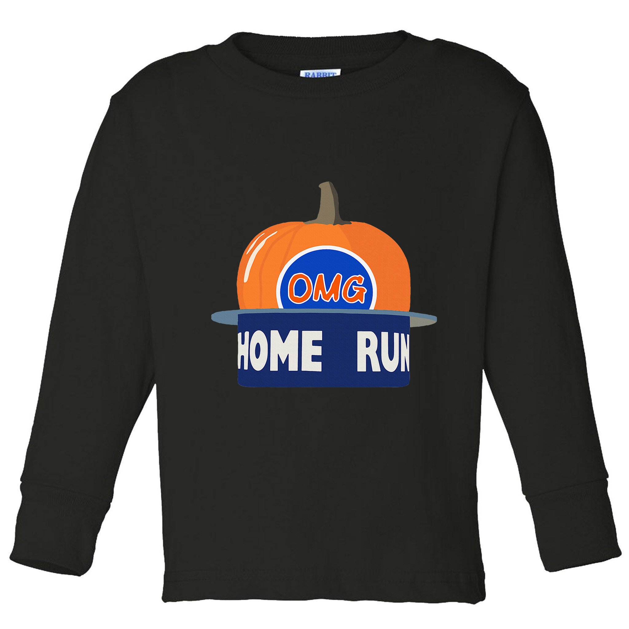 Playoff Pumpkin New York Omg Toddler Long Sleeve Shirt