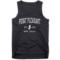 Point Pleasant New Jersey Nj Vintage Athletic Sports Tank Top