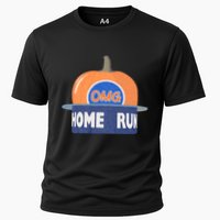Playoff Pumpkin New York Omg Cooling Performance Crew T-Shirt