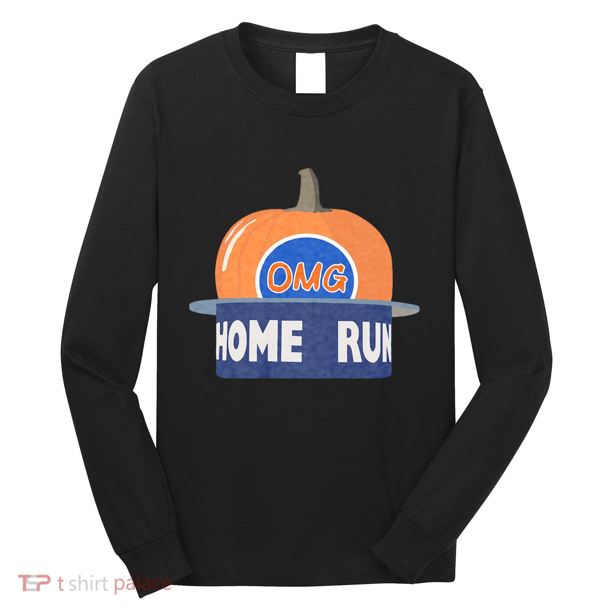 Playoff Pumpkin New York Omg Long Sleeve Shirt
