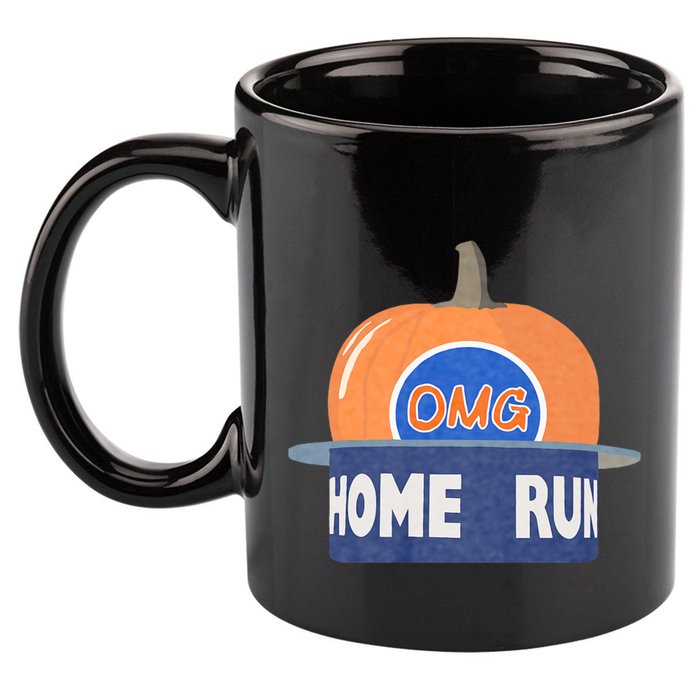 Playoff Pumpkin New York Omg 11oz C Handle Ceramic Mug