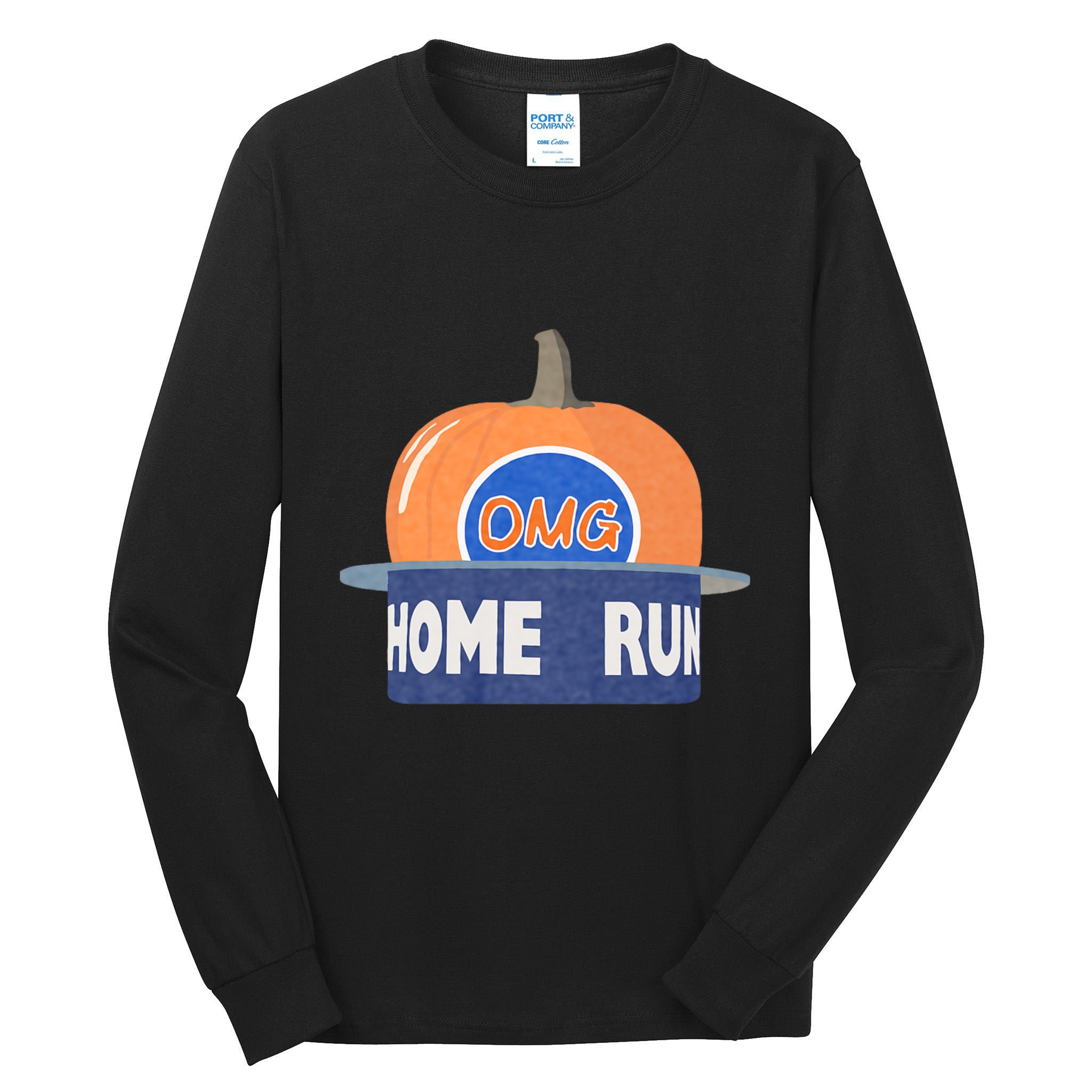 Playoff Pumpkin New York Omg Tall Long Sleeve T-Shirt