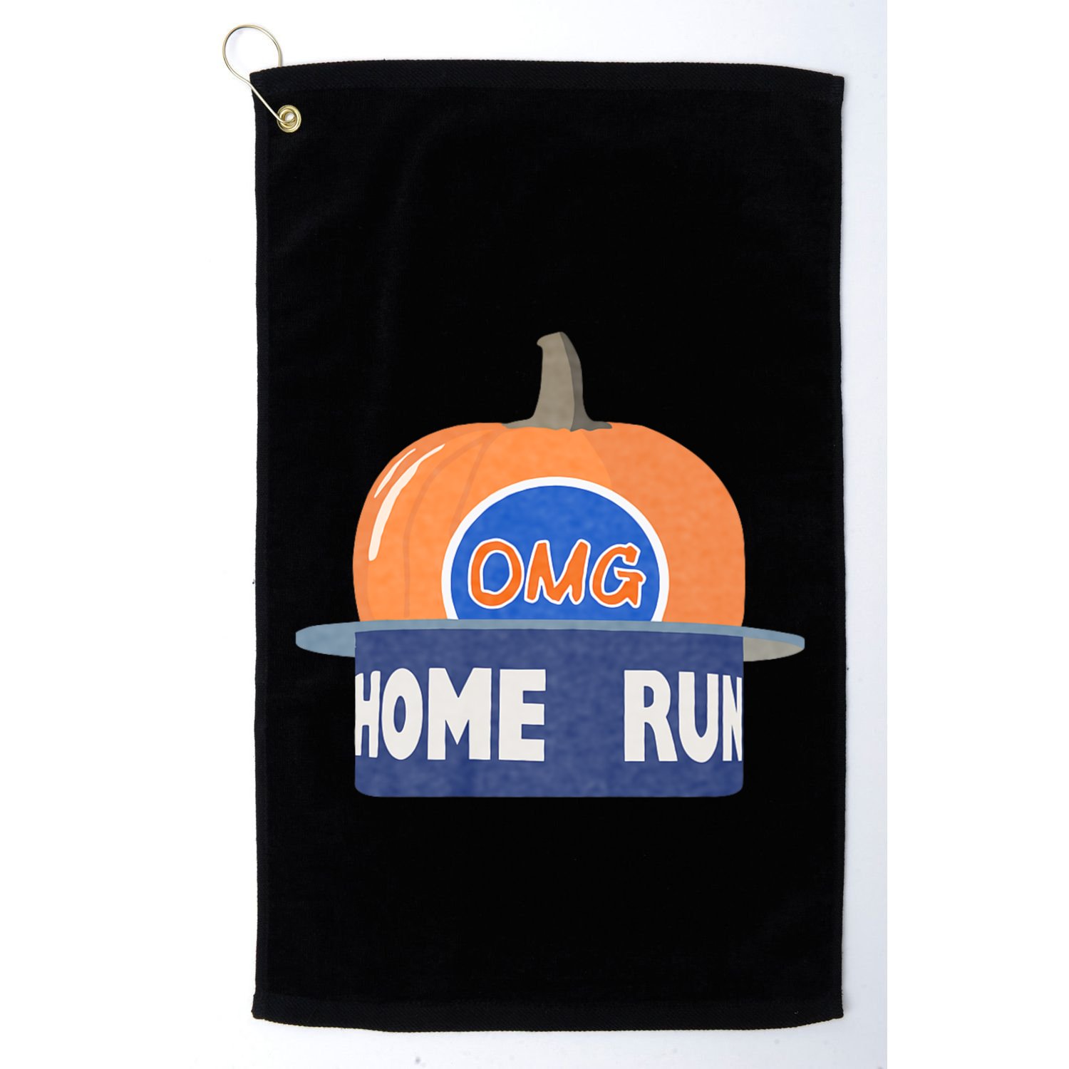 Playoff Pumpkin New York Omg Golf Towel