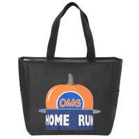 Playoff Pumpkin New York Omg Zip Tote Bag