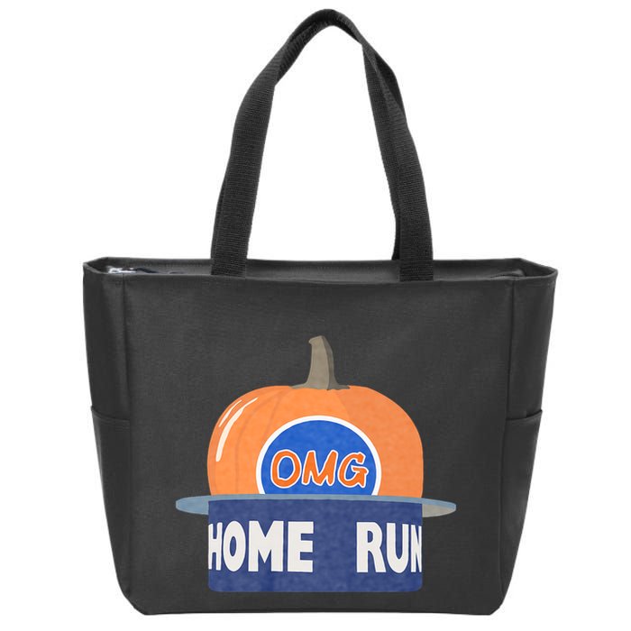 Playoff Pumpkin New York Omg Zip Tote Bag