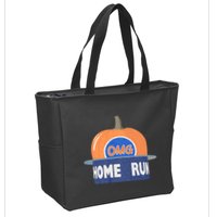 Playoff Pumpkin New York Omg Zip Tote Bag