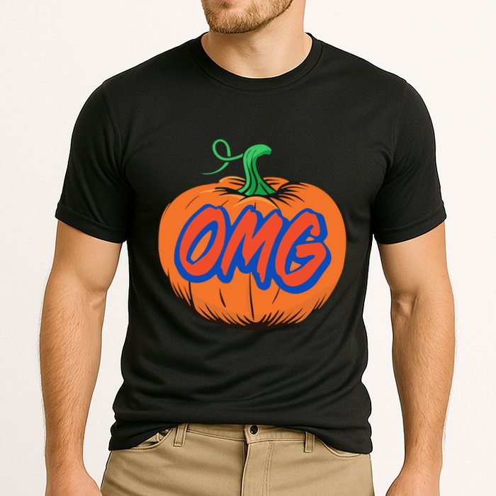 Playoff Pumpkin New York Omg Cooling Performance Crew T-Shirt