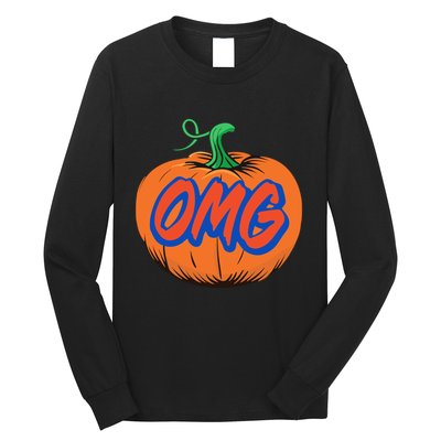 Playoff Pumpkin New York Omg Long Sleeve Shirt
