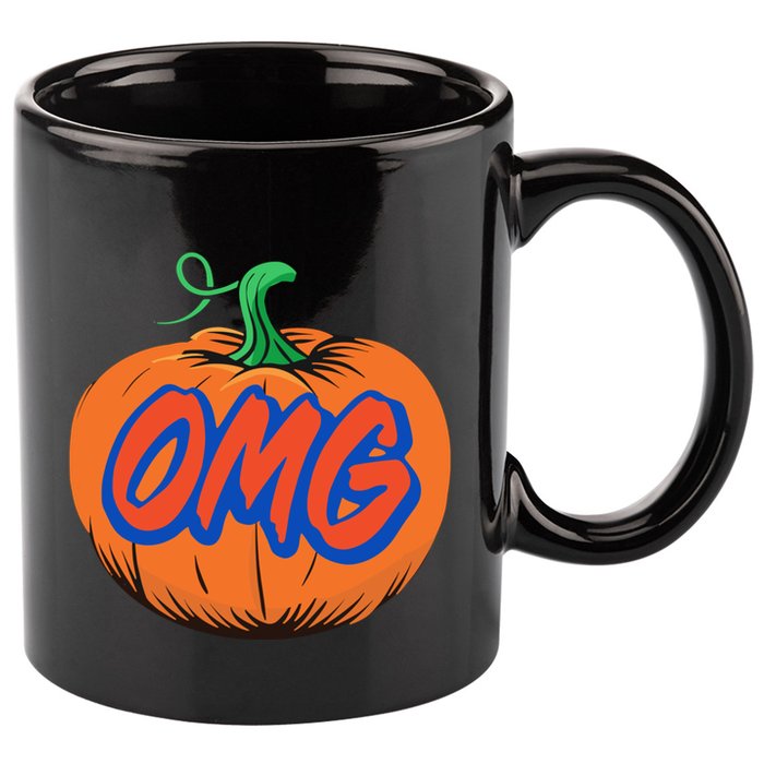 Playoff Pumpkin New York Omg 11oz C Handle Ceramic Mug