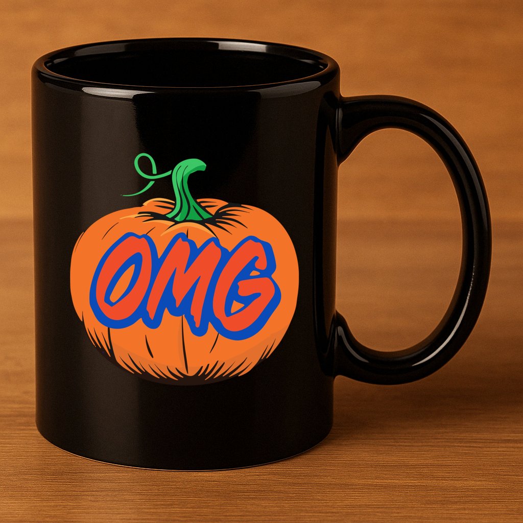Playoff Pumpkin New York Omg 11oz C Handle Ceramic Mug