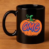 Playoff Pumpkin New York Omg 11oz C Handle Ceramic Mug
